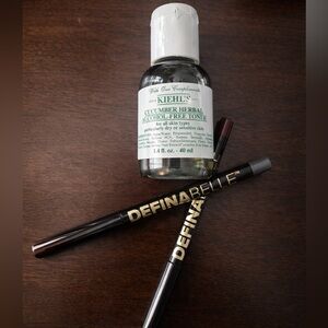 Kiehl's Cucumber Herbal Toner & DefinaBelle Waterproof Kajal Liner